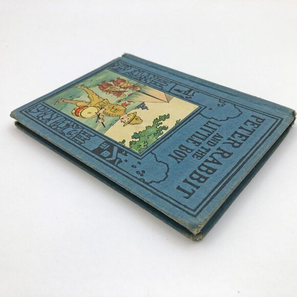 Peter Rabbit And The Little Boy Wee Books Linda Stevens Almond Illustrated 1935 - Picture 4 of 10
